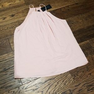 Style Rack Ladies halter top.peach colored